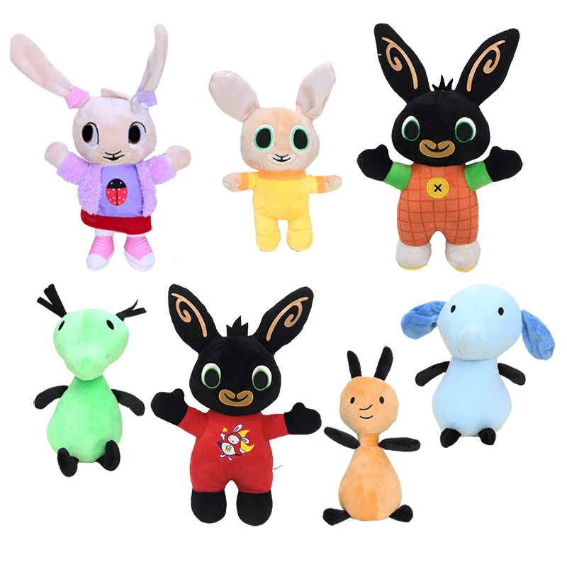 Плюшевая игрушка с кроликом sula flop Hoppity Voosh pando bing coco, мягкие куклы с кроликом, детские игрушки, рождественские подарки