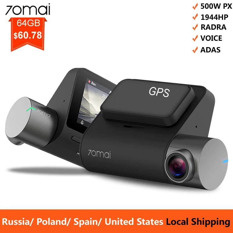 Mi 70mai Pro DVR Dashcam