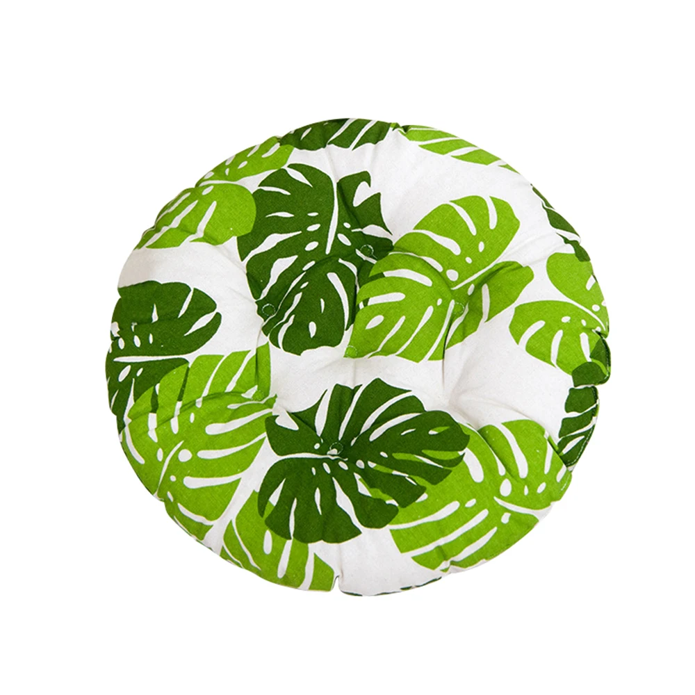 40X40CM Chiar Seat Cushion Round Printed Office Bar Chair Back Seat Cushions Sofa Pillow Buttocks Chair Cushion - Цвет: A