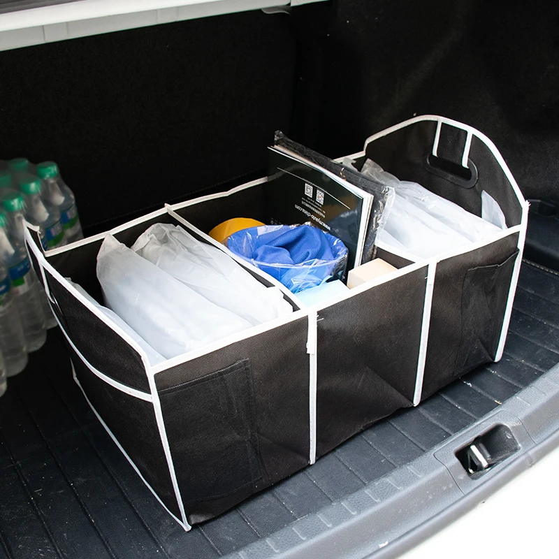 Универсальный автомобильный органайзер для багажника автомобильные аксессуары для багажника автомобильная коробка для хранения сумка