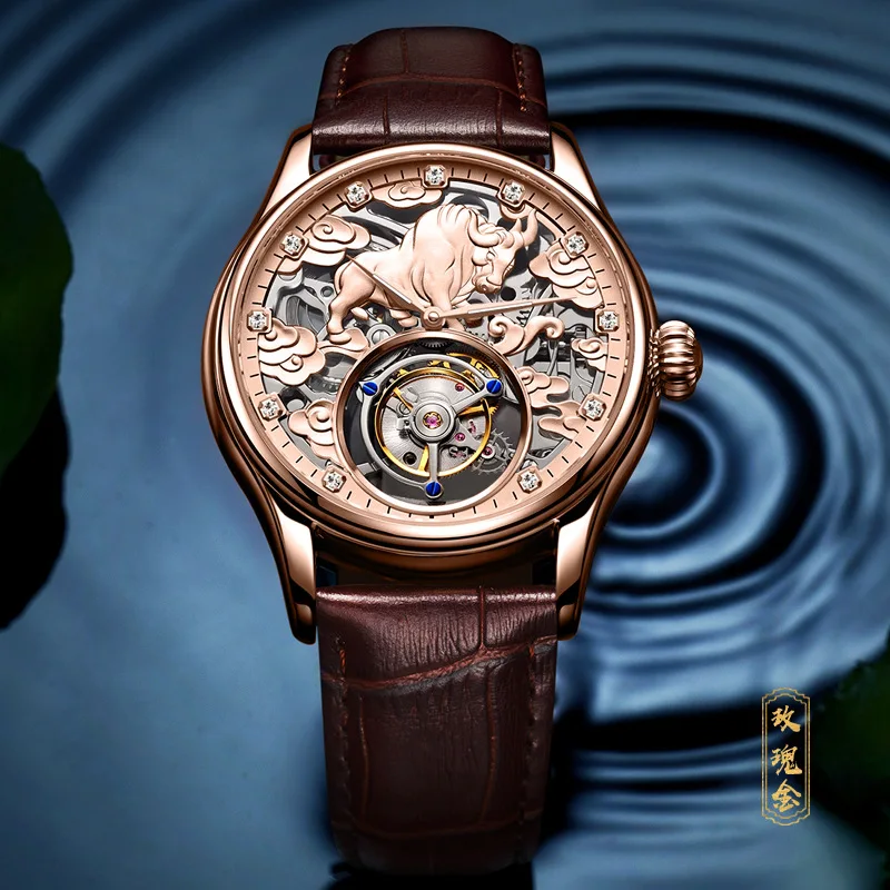 

NEW KOPECK Top Brand Mechanical Tourbillon Men's Watch For movement classic hot luxury creative carnival Fashion male clock core