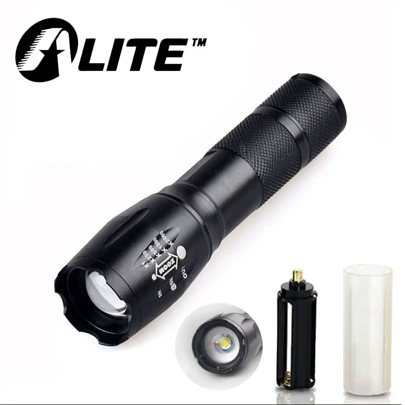TMWT XML-T6 lamp10W 18650 аккумулятор высокомощный фонарик компактный военный