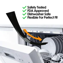 2 шт кухня силиконовая плита счетчик зазоры крышка термостойкие щели заполнения полосы OCT998