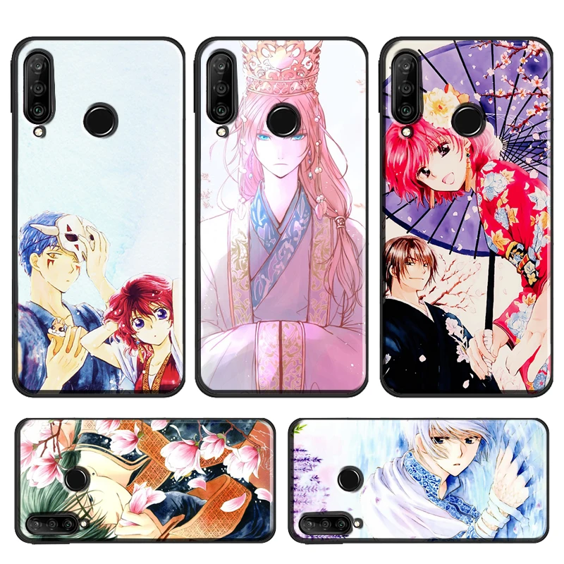 Чехол с аниме Акацуки No Yona для Huawei P20 Lite P40 P30 Pro Mate 20 P Smart 2019 Z Nova 5T Honor 50 10i 8X 9X |
