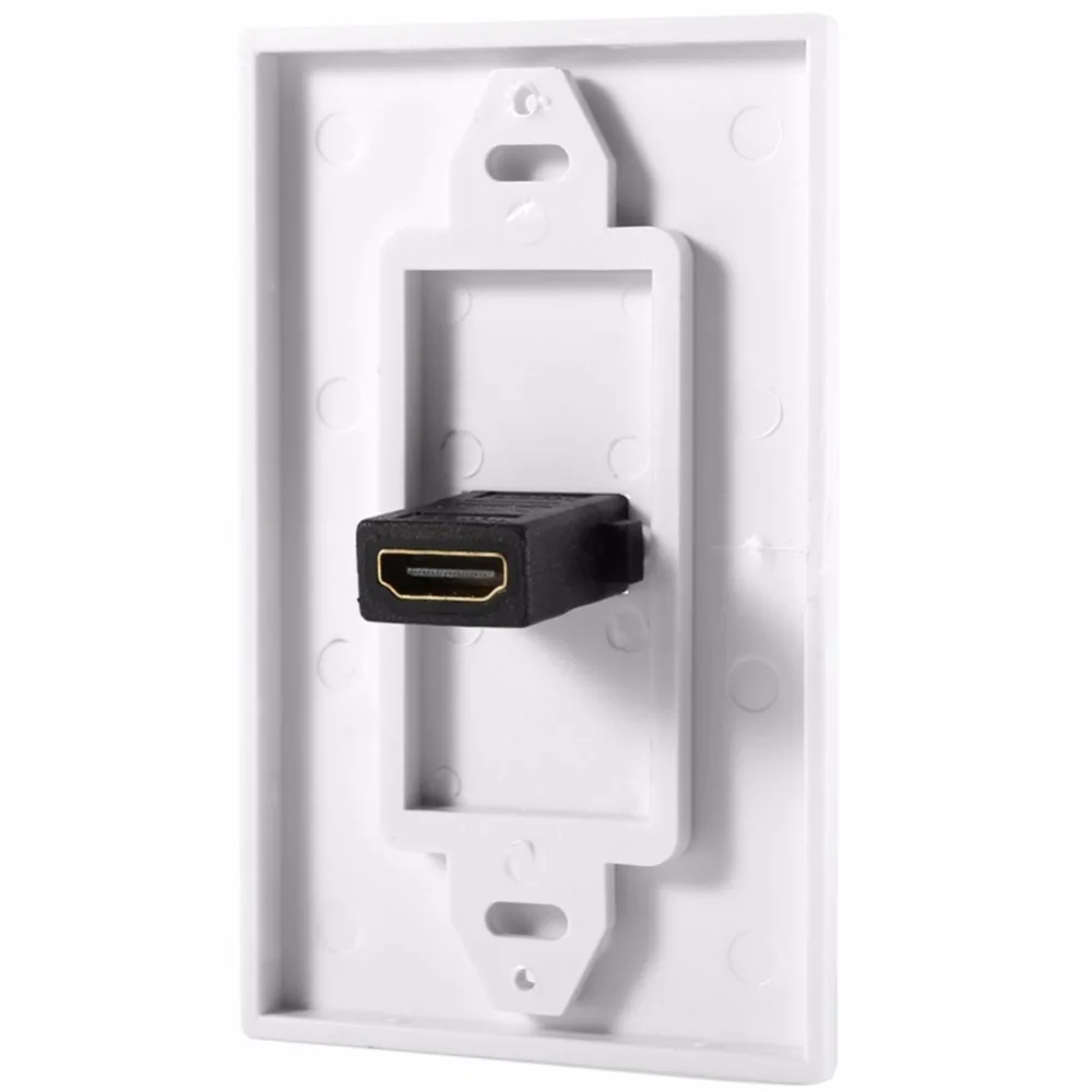 Настенная панель HDMI 6-дюймовый гибкий проводник встроенный гибкий Hi-Скорость HDMI кабель с Ethernet один Выпускной канал вставка для Театр 11