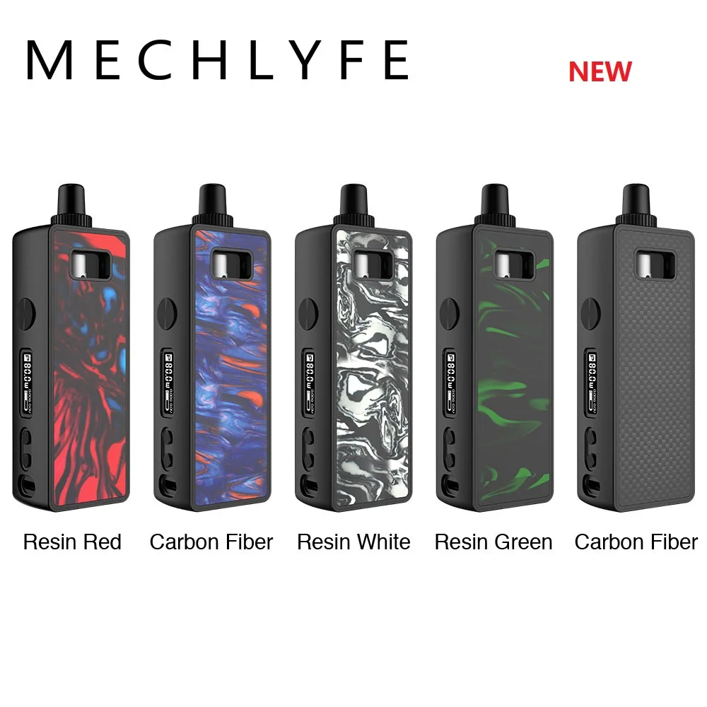 

Heavengifts MECHLYFE Ratel 80W TC Rebuildable Pod Kit w/ 4ml Capacity Cartridge First Pod kit Support 18650 Battery Vs Drag Nano
