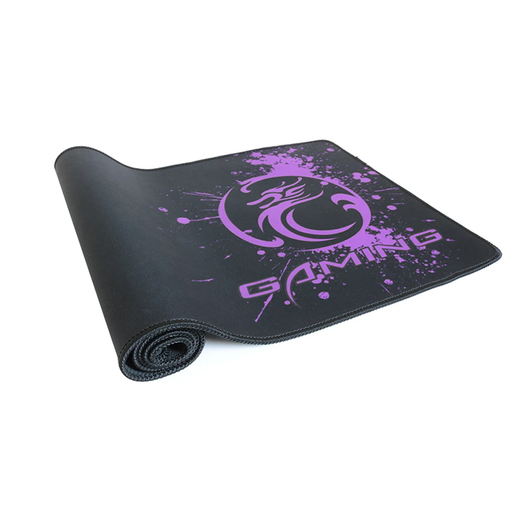 purple 300x800 мм IMICE большой коврик для мыши игровой Противоскользящий коврик для клавиатуры Настольный ПК компьютерный игровой коврик для мыши - Цвет: purple
