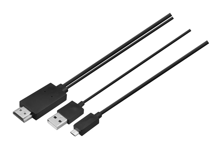 Full HD кабели для мобильных телефонов MHL Micro USB к HDMI кабель ТВ АВ 5Pin/11pin Micro USB к HDMI Кабель-адаптер