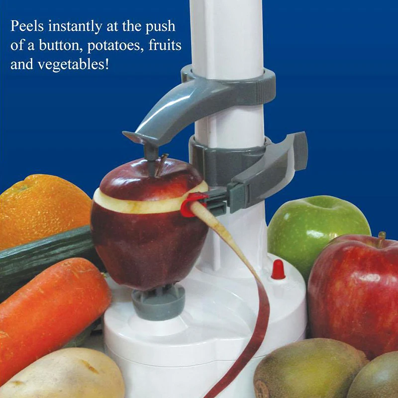 Автоматическая электрическая Картофелечистка-автоматический вращающийся резак для фруктов и овощей Kichen аксессуары машина для очистки овощей