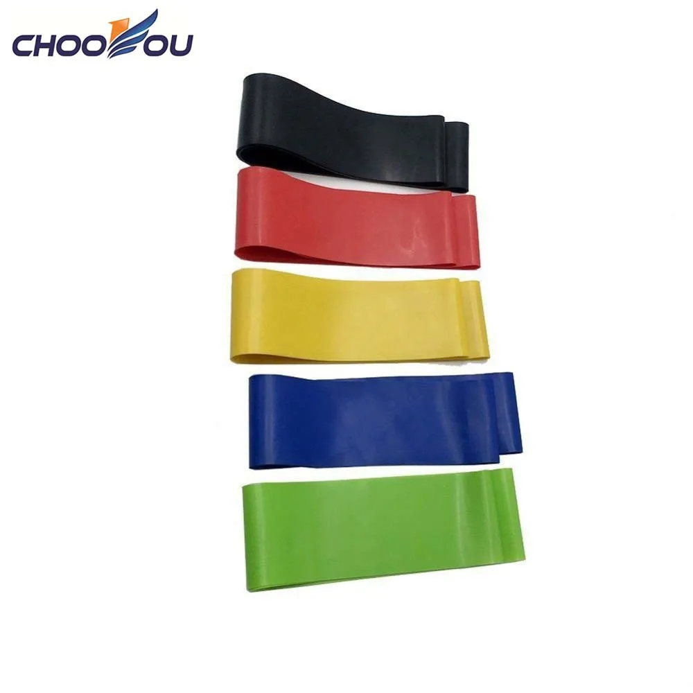 

LaTeX Ring Strain Relief Bushing Yoga Fitness Resistance Band Squat Nice Bottom Resistance Circle