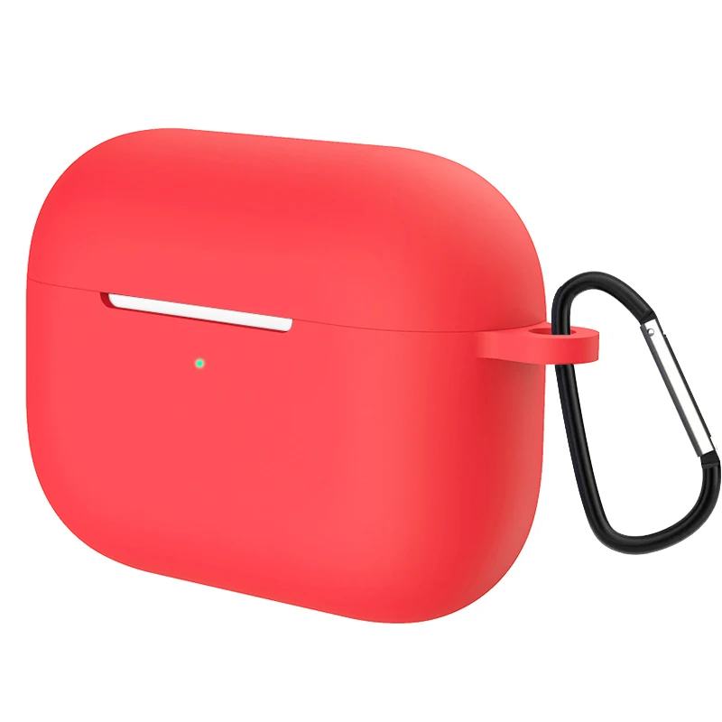 Великолепный чехол для Apple Air pods 3 Pro, мягкий силиконовый чехол для Apple Airpods Pro correa для Airpods Pro 3, противоударный чехол - Цвет: Red