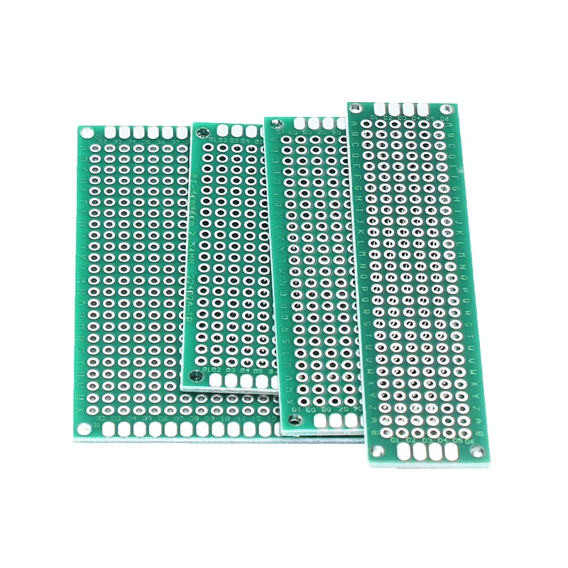20 шт./лот 5x7 4x6 3x7 2x8 см двухсторонний прототип Diy универсальная печатная плата для Arduino