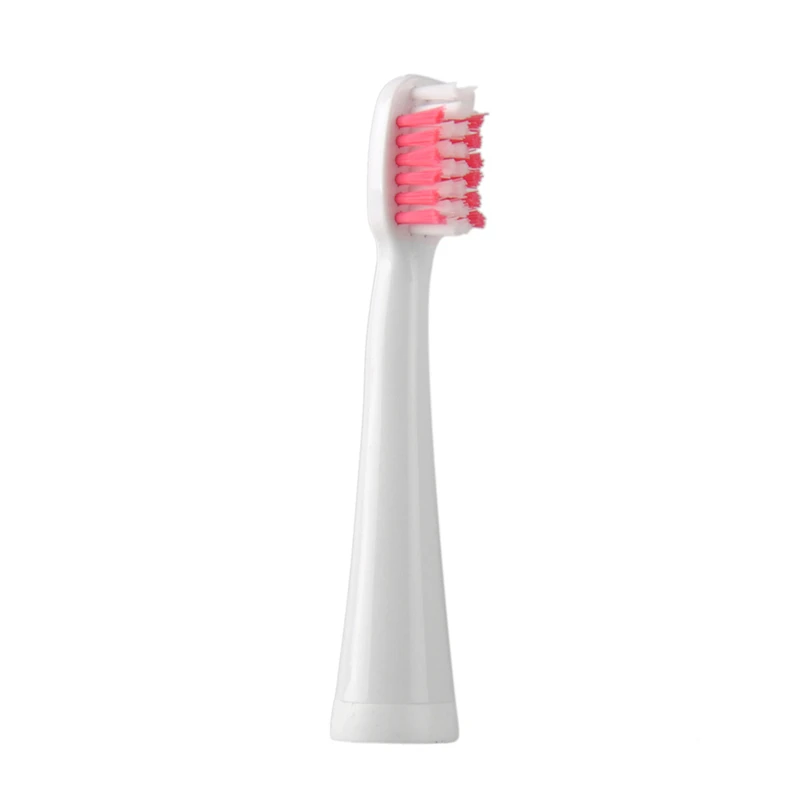 Red medium bristles Сменные головки для зубных щеток Lansung U1 A39 A39 Plus A1 SN901 SN902 зубная щетка, электрические насадки для зубных щеток, гигиена полости рта - Цвет: Red medium bristles