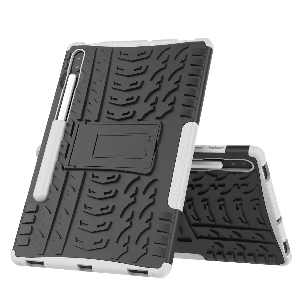 For Samsung Galaxy Tab S6 10.5 2019 SM-T865 SM-T860 Tablet Case With stand Rugged Hybrid Case Cover 1031#C