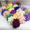 50pcs/lots 16cm simulation large hydrangea flower head silk flowers wedding decoration headdress DIY flower wall accessories ► Photo 1/6