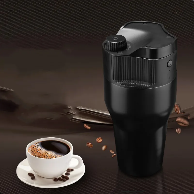 Car-held USB-Charging Coffee Machine, capsule&powder directly brew ,Outdoor-travel/Indoor-stay Portable,K-Cup (to add hot water) xiaomi nxiaomi new portable ew portable stroller fan usb hand held electric fan small folding charging fan mini silent small fan