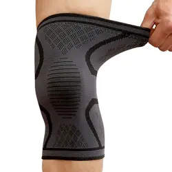 Genouillères élastiques en Nylon pour le Fitness, la course à pied, le cyclisme, le Sport, les articulations de Compression, manchon pour le Basketball, le volley ball 