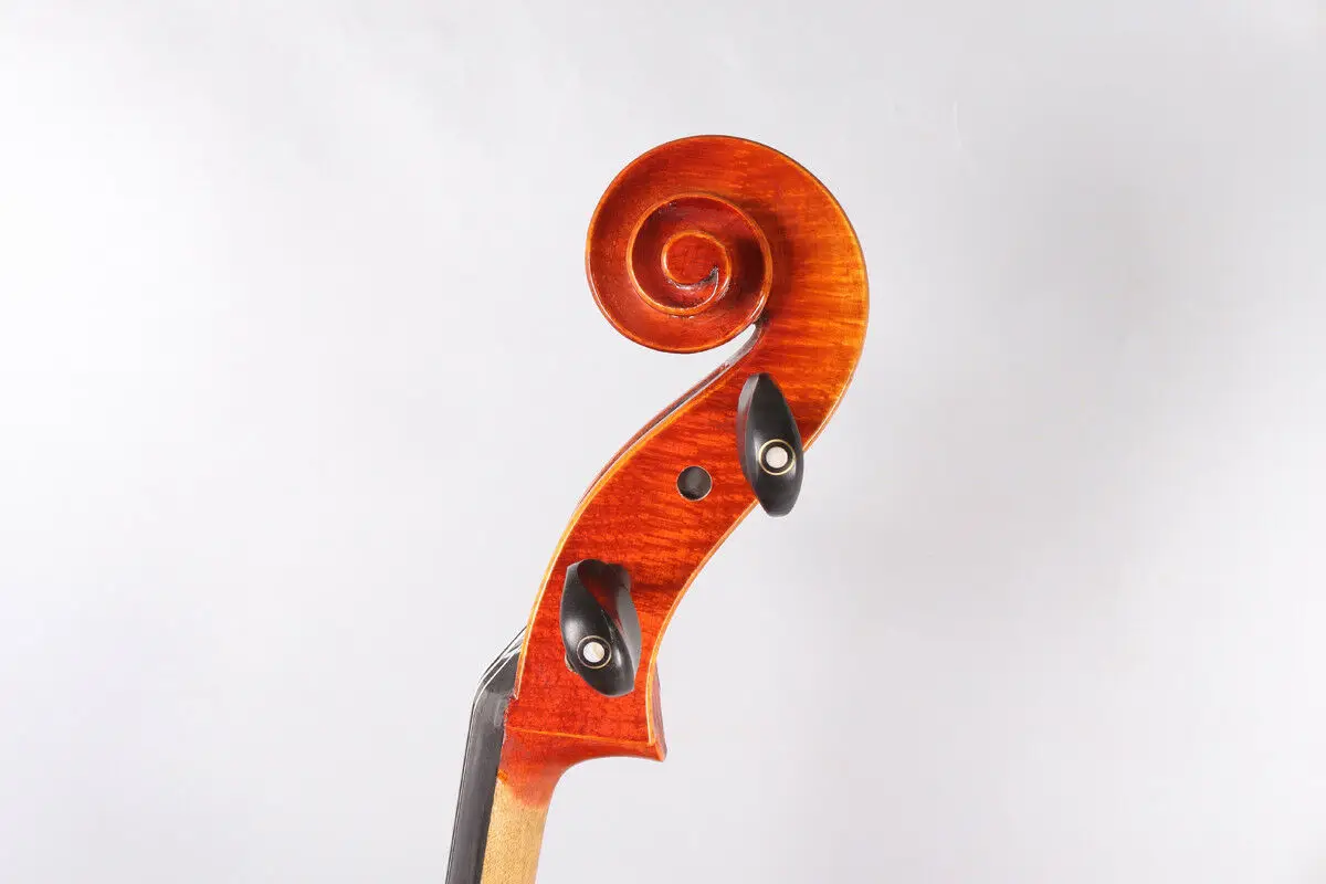 Мастер Виолончель 4/4 высокая степень cello твердой древесины мощный звук ручной работы#675