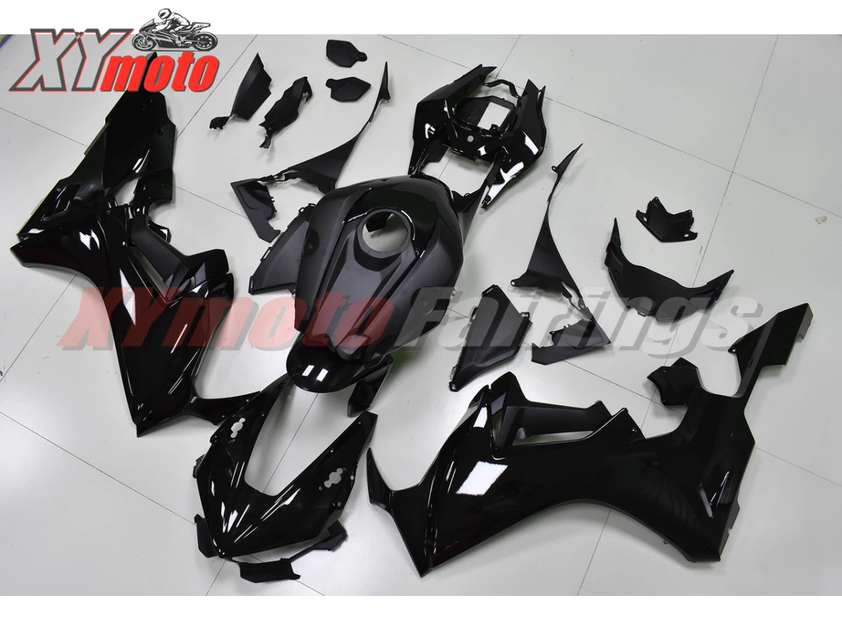 Мотоцикл обтекатели комплект для Honda CBR1000RR- впрыска ABS пластик обтекатель CBR 1000 RR 17-19 глянцевый черный кузов