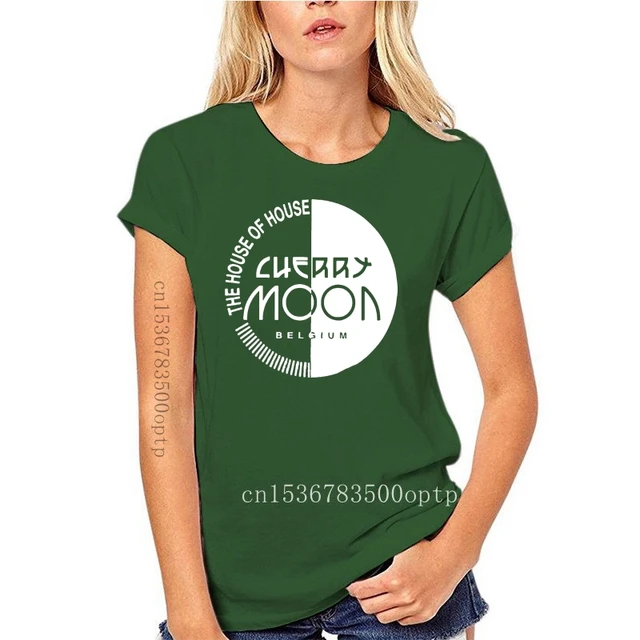 New 2021 Cherry Moon Belgian House Techno Music club-life T-SHIRT Unisex S - XXL green