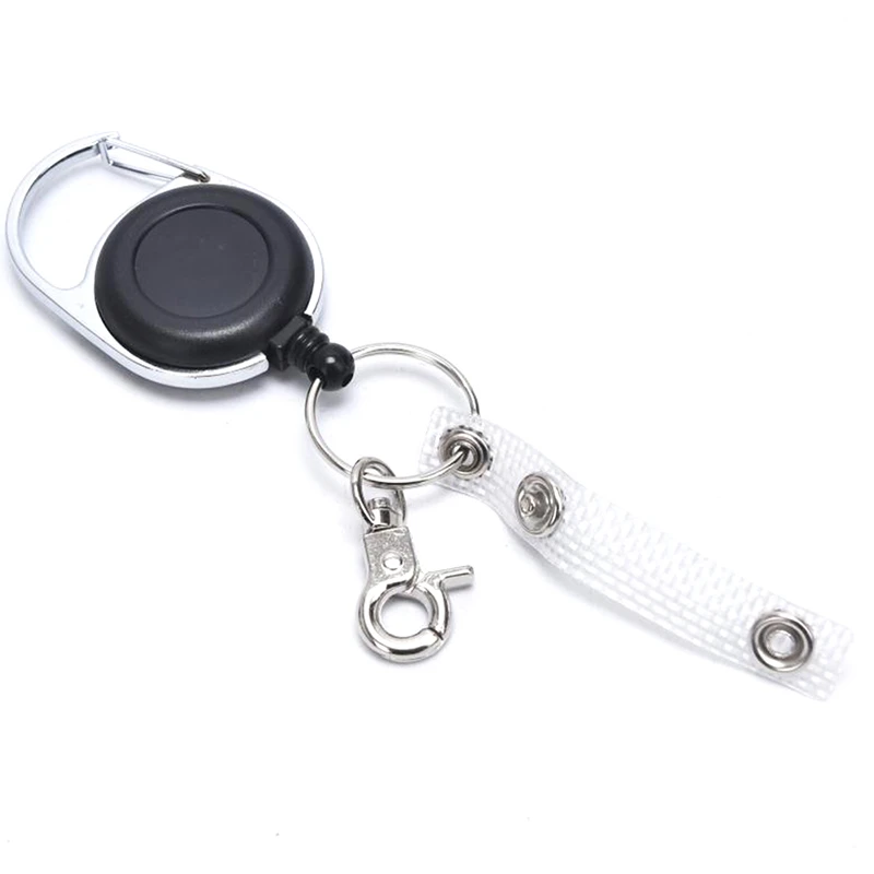Anti-lost Retractable Key Chain Recoil Keyring Keys Holder Extendable Cord