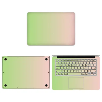 

PVC Vinyl Stickers for Macbook Air 13.3 A2179 2020 Gradient color Notebook Skin Sticker for Macbook Pro 13 A2289 A2159