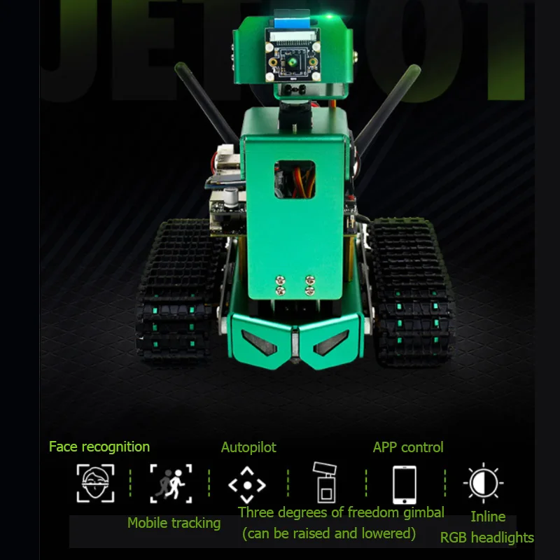 JETBOT искусственный интеллект автомобиль Jetson nano vision AI робот автоматическое Вождение макетная плата комплект