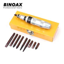 BINOAX 12 шт. ударная отвертка сломанный винт экстрактор ударная отвертка