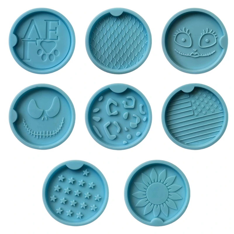 

Car Coaster Casting Silicone Mould DIY Crafts Jewelry Cup Mat Epoxy Resin Mold New
