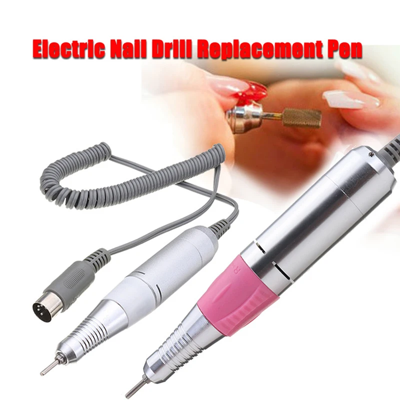 

35000RPM Durable Acrylic Metal Electric Art File Nail Drill Hand Manicure Pedicure Machine Pen Replacement Handle Shank Hand