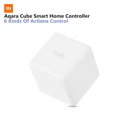 Xiaomi Aqara Cube управление Лер контроллер для умного дома 6 Действие управление Fr дома устройства Zigbee версия приложение беспроводной