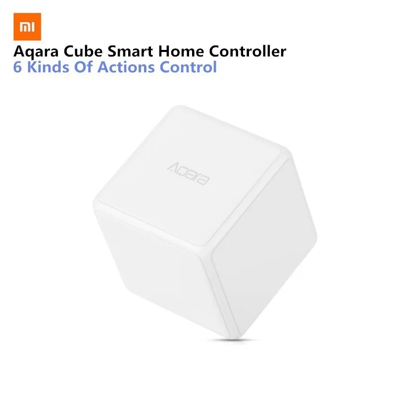 Aqara Cube Controller Smart Home Controller 6 Action Operation For Home Device Zigbee Version App W - 32892947622