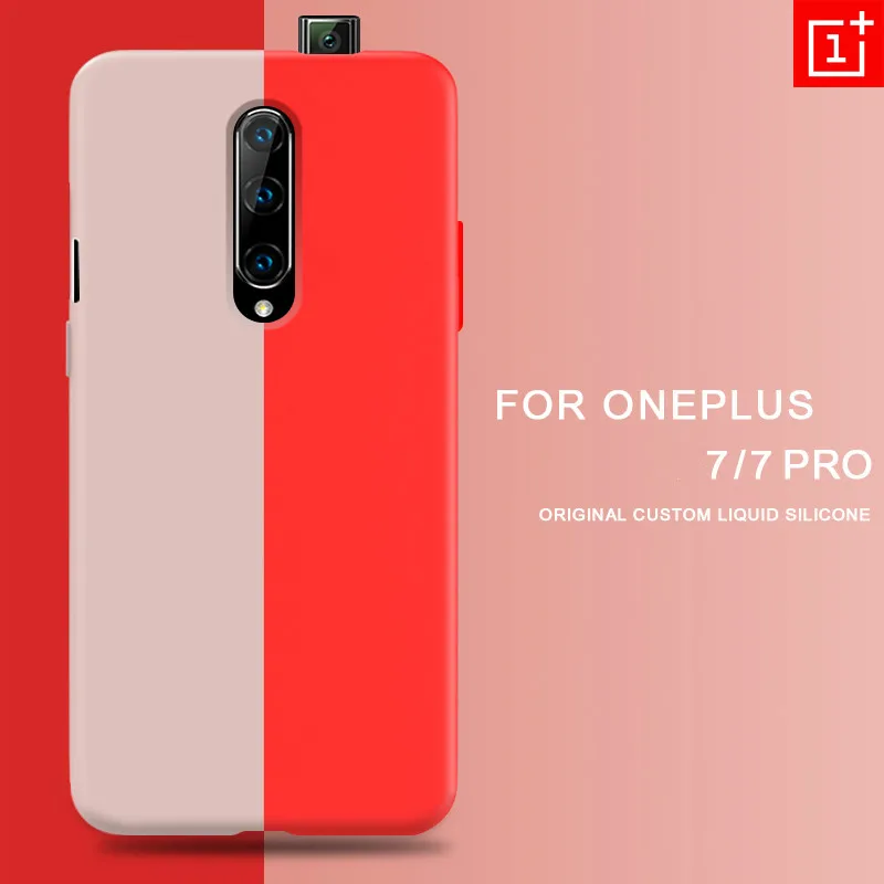 

DATALAND Phone case for oneplus 7 pro case Soft Liquid Silicone Slim Skin Protective cover Case for oneplus 7 7pro Phone Cases
