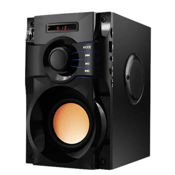 

iTECHOR Stereophonic Wireless Bluetooth Speaker Digtal Display Screen Amplifier Outdoor Speaker for Household