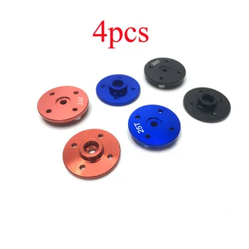 

4PCS RC Parts Metal Steering Gear Rocker Disc 25T Steering Arm Round Servo Swing Arms Black/Red/Blue for Car/Boat/Aircraft Model