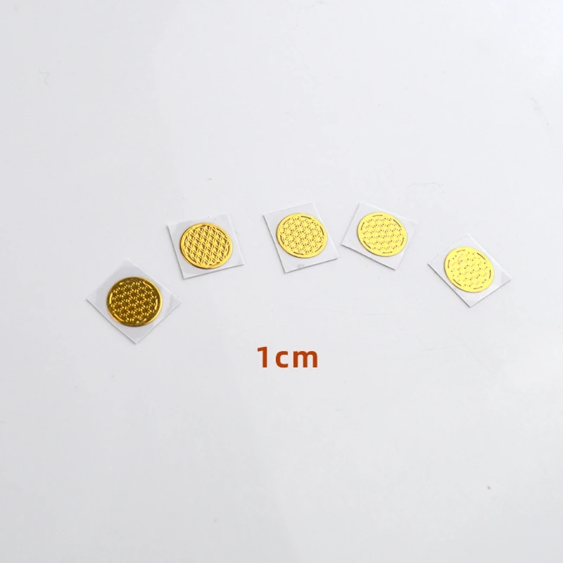 7 Chakra Geometric Copper Energy Tower Orgonite Stickers Flower Life Tree Pyramid Epoxy Resin Material Jewelry Making