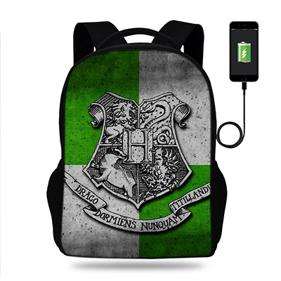 Слизистый гребень рюкзак для женщин USB зарядные рюкзаки для подростков мальчиков и девочек школьные сумки ноутбук повседневные Рюкзаки