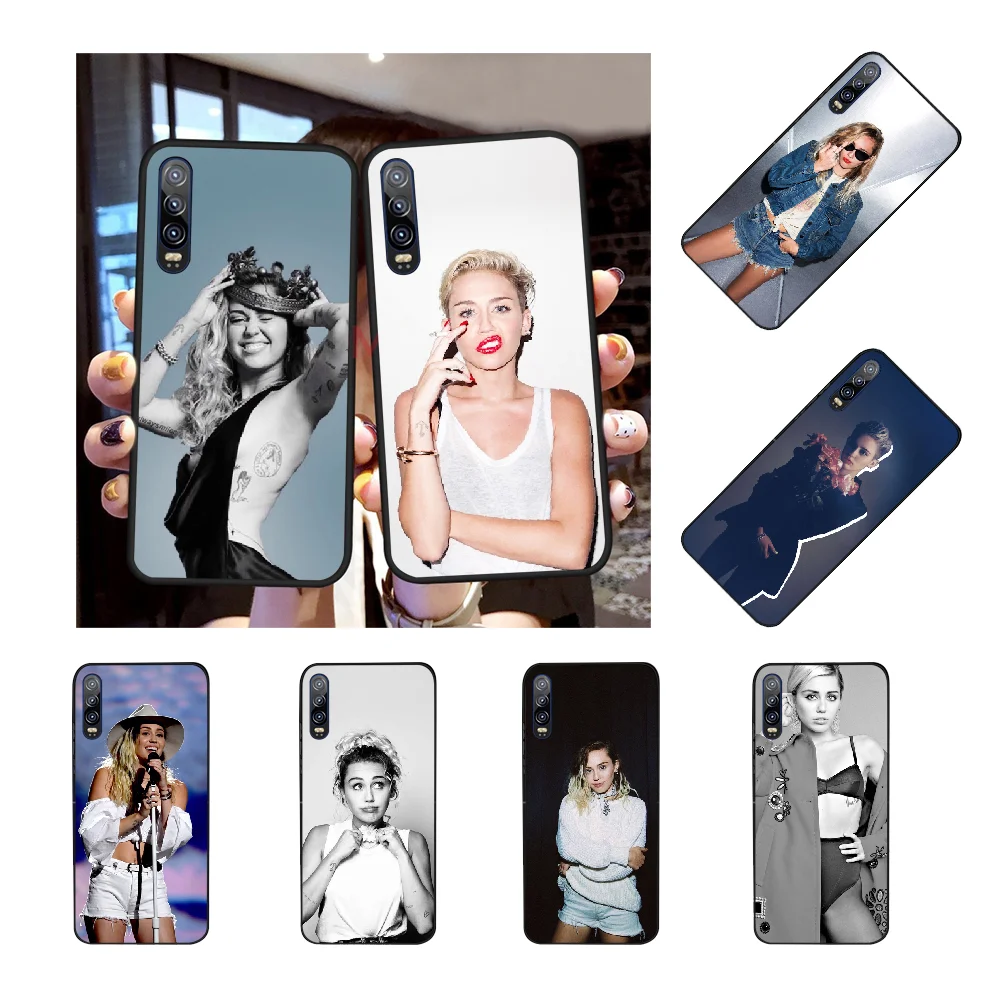 NBDRUICAI Miley Cyrus чехол для телефона Huawei Honor 20 10 9 8 8x 8c 9x 7c 7a Lite view | Мобильные телефоны и