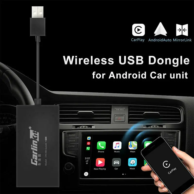 Беспроводной адаптер Carplay для Apple Android USB автоматический ключ Поддержка