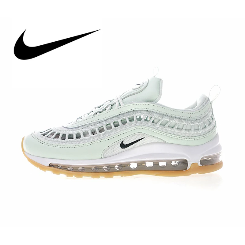 Оригинальные Nike Оригинальные кроссовки Air Max 97 Ultra '17 SI Женские кроссовки уличная спортивная обувь спортивная Дизайнерская обувь AO2326-300