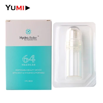 

Hydra Roller 20/64 Pin Needles Skin Aesthetics Force Gold Tips Titanium Derma Micro Needles Rollers For Hyaluronic Acid Skin car