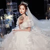 Wedding Dress 2022 Gryffon Luxury Lace Wedding Gown With Train Ball Gown Classic Cap Sleeve Princess Dresses Plus Customize ► Photo 3/6