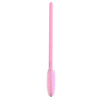 

50 pcs Disposable Eyelash Brush Mascara Wand Applicator for Eyelash Extension Pink
