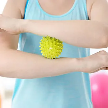 

Round Hedgehog Fitness Ball Hand Massage Ball Sensory Training Grip the Ball Portable Physiotherapy Ball Multicolor Dog Toys