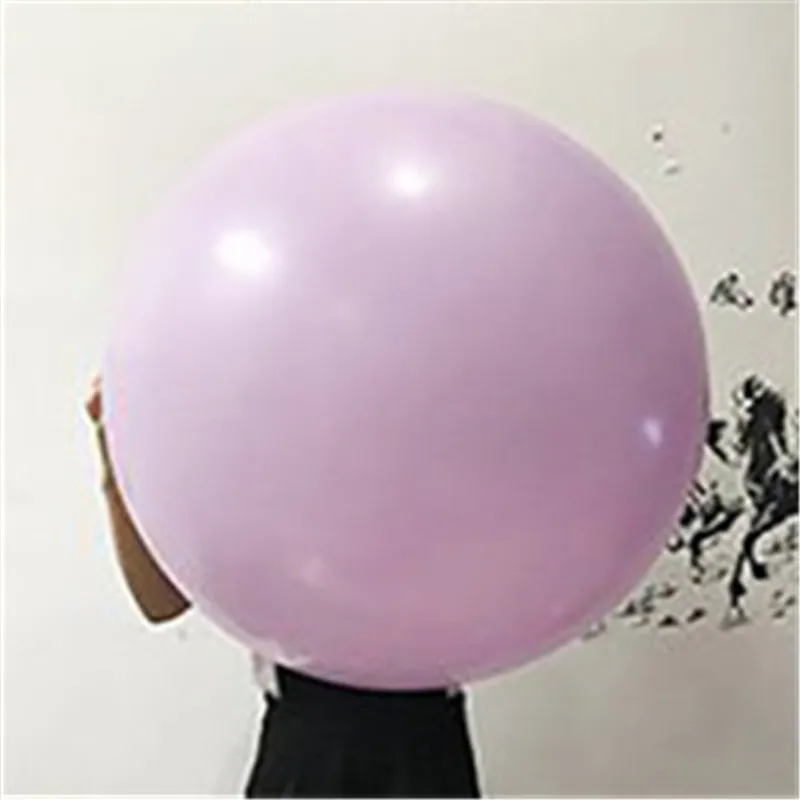 36 дюймов Большой Макарон пастельный розовый латексный шар 3 фута 90 см круглый Макарон синий шар огромный День рождения воздушный шар для Бэйби Шауэр