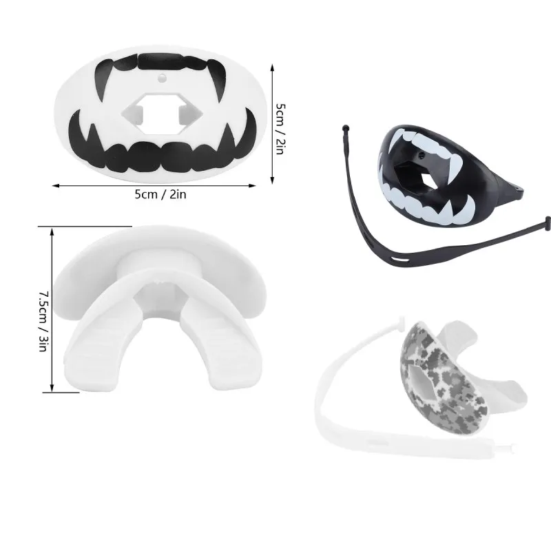 Food-grade TPR Mouthguard Teeth Protector for Boxing Football Rugby Sports Karate Muay Mouth Guard Safety | Спорт и развлечения