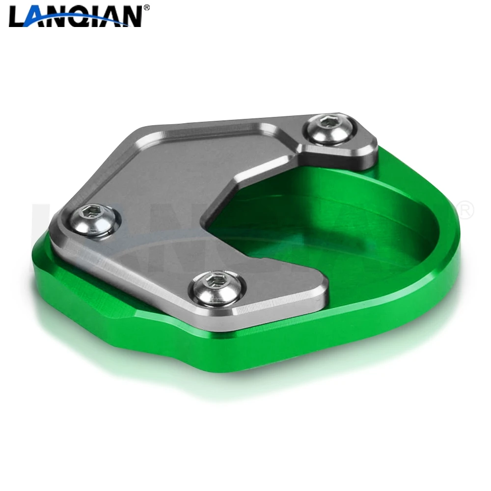 Versys 650 2010-2020 Sidestand Enlarge Plate Pad fits for KAWASAKI Ninja 400 2018-2020 Topteng Motorcycle Kickstand Side Stand Extension Pad