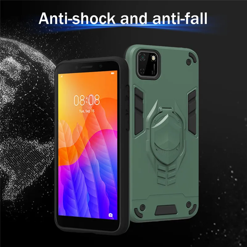 Бронированный рыцарь Твердый Чехол кронштейн для HUAWEI NOVA6SE-P40 7i Y5P 2020 / HONOR 9S P30 Lite Nova
