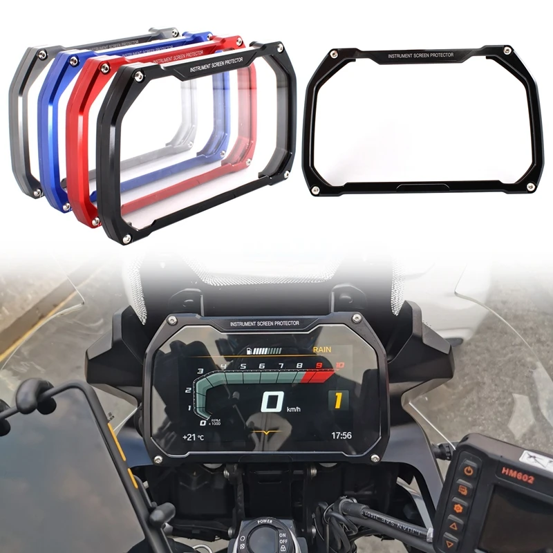 Motorcycle Meter Frame Cover Protector Screen Protection Guard For BMW F750GS F850GS F850 GS F750 R1200GS R1250GS ADV F900 F900 for bmw r1200gs r1250gs adv r1250 rt r rs f750 850 f900r adventure motorcycle engine start stop button cap protector cover