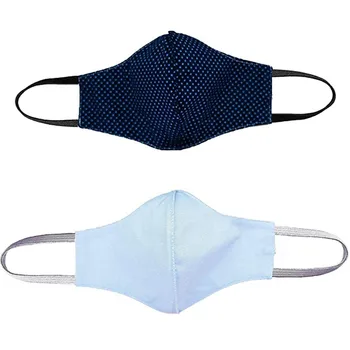 

2Pcs Adults Blue Mask Protect Foggy Haze Anti-Spitting Mascararilla Protective Reusable Washable Face Shields Masque Mondmasker